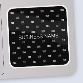 ロゴモダンまたはデザインパターン（任意の画像を含む） シール