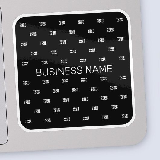 ロゴモダンまたはデザインパターン（任意の画像を含む） シール