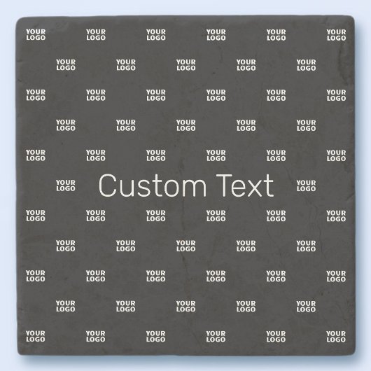 ロゴモダンまたはデザインパターン（任意の画像を含む） ストーンコースター