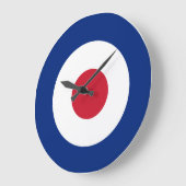 ロゴモダンオリジナル ラージ壁時計 (傾斜)