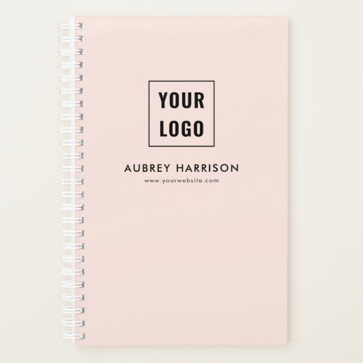 ロゴモダンシンプルプロフェッショナル プランナー手帳 (正面)