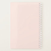 ロゴモダンシンプルプロフェッショナル プランナー手帳 (裏面)