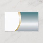 ロゴモダンテンプレート付きビジネスコンサルタント 名刺 (裏面)