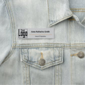 ロゴモダンノウハウクラシックズGrey Black Orange 名札 (インサイチュ)