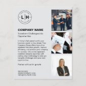 ロゴモダンフォトグレープロフェッショナル事業 チラシ (正面)