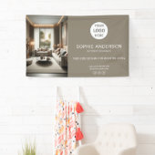 ロゴモダンフォトトーププロフェッショナル事業 横断幕 (インサイチュ)