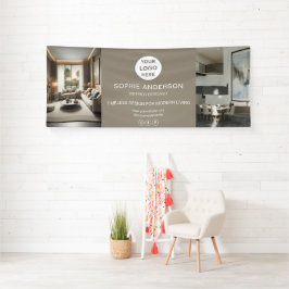 ロゴモダンフォトトーププロフェッショナル事業 横断幕