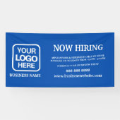 ロゴモダンブルー採用 横断幕 (横)