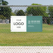 ロゴモダンプロフェッショナルバナー 横断幕 (インサイチュ)