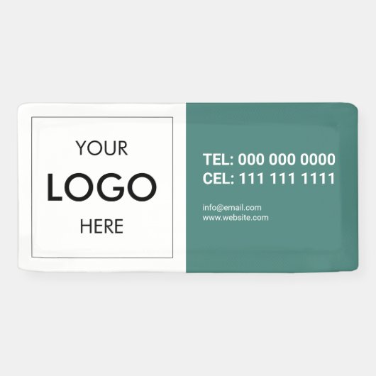 ロゴモダンプロフェッショナルバナー 横断幕 (横)