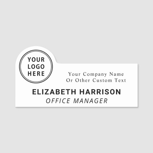 ロゴモダンプロフェッショナル 名札 (正面)