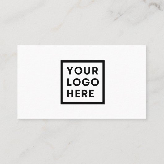 ロゴモダンミニマルカスタムリストアイコンSocial Media 名刺 (裏面)