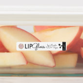 ロゴモダンリップグロスブランディング包装コーヒー ラベル (貼付)