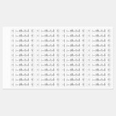 ロゴモダンリップバーム管メイクアップ製品スキニー ラベル (シート)