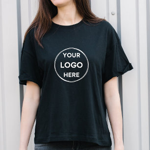 ロゴモダン会社のスタッフ Tシャツ