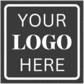 ロゴモダン会社の車の窓バンパー シール (正面)