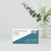 ロゴモダン薬局の名刺 名刺 (スタンド正面)