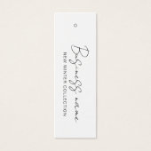 ロゴモダン製品価格つるラベルカード (正面)