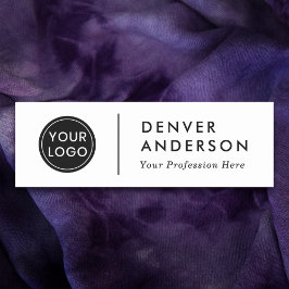 ロゴモダン、名前、タイトル名タグ 名札