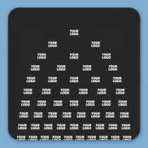 ロゴユニークのアーチパターン | 黒（編集可能）