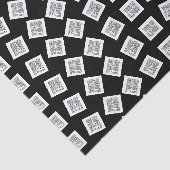 ロゴユニークまたはイメージパターン | 黒（編集可能） 薄葉紙 (詳細)