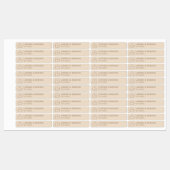 ロゴラベル付き中性蝋燭改ざん防止シール ラベル (シート)