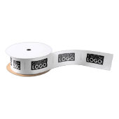 ロゴラベル衣類ラベル手作りアイテム縫い付け サテンリボン (リール)