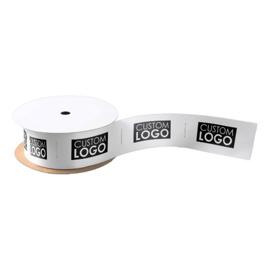 ロゴラベル衣類ラベル手作りアイテム縫い付け サテンリボン (リール)