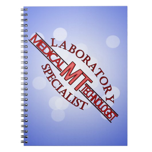 ロゴラボスペシャリストMT医療技術者 ノートブック (正面)