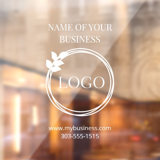 ロゴ不透明ウィンドウの固定 ウィンドウサイン (シート2)