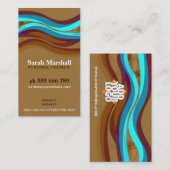 ロゴ付きアースヒルカーブ 名刺 (正面/裏面)