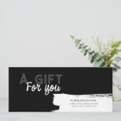 ロゴ付きアーバン男らしブラック (スタンド正面)