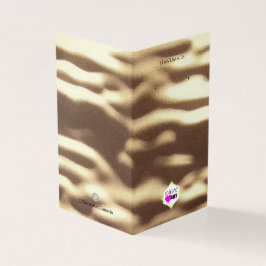 ロゴ付きイヤリングディスプレイカード 名刺