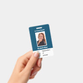 ロゴ付きカスタマイズ可能な写真IDバッジ バッジ (手持ち)