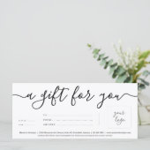 ロゴ付きギフト券 |右のみ (スタンド正面)