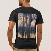 ロゴ付きサンダウン Tシャツ (裏面)