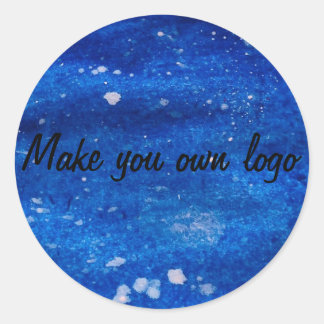 ロゴ付きシール ラウンドシール