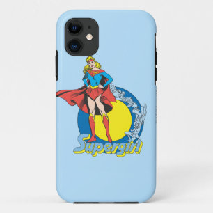 ロゴ付きスーパーガール iPhone 11 ケース