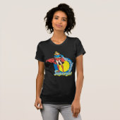 ロゴ付きスーパーガール Tシャツ (正面フル)