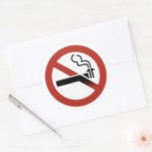 ロゴ付きタグの挿入なし ラウンドシール (封筒)