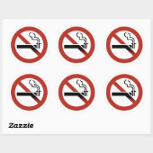 ロゴ付きタグの挿入なし ラウンドシール (シート)