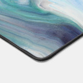 ロゴ付きデスクパッド（緑） デスクマット (コーナー)