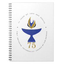 ロゴ付きノートブック