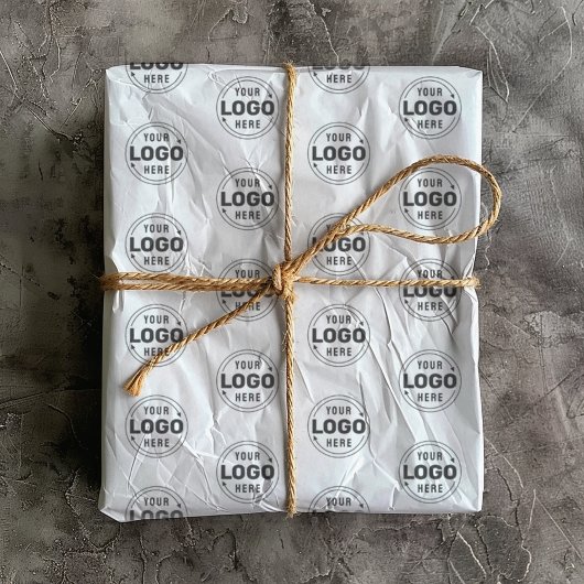 ロゴ付きパッケーカスタムジの追加 薄葉紙