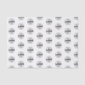 ロゴ付きパッケーカスタムジの追加 薄葉紙 (正面)