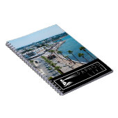 ロゴ付きパホス海フロント ノートブック (右側)