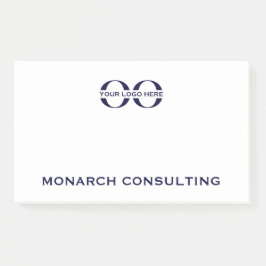 ロゴ付きビジネス用ポストイットメモ ポストイット