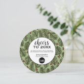 ロゴ付きビジネス用挨拶 – 応援 – 松枝 シーズンカード (スタンド正面)