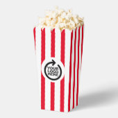 ロゴ付きビジネス フェイバーボックス (はじけた状態)