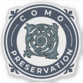 ロゴ付きビニールシール シール (正面)